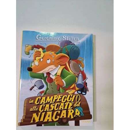 Libro Geronimo Stilton Il Campeggio Delle Cascate Del Niagara