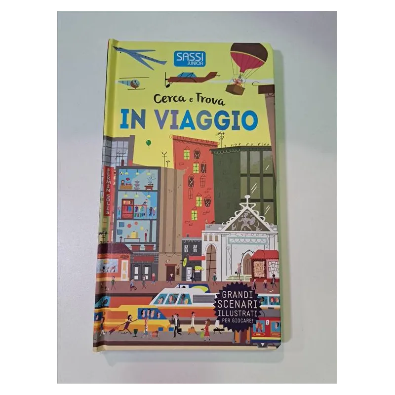 Libro Sassi Junior Cerca e Trova In Viaggio