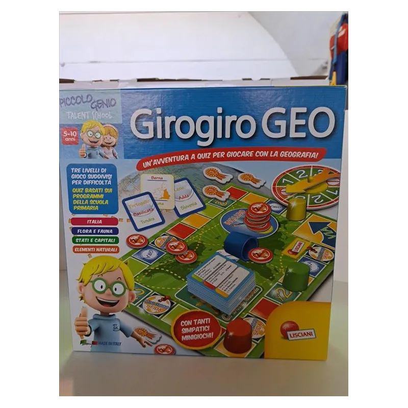 Gioco GIRO GIRO GEO - Lisciani