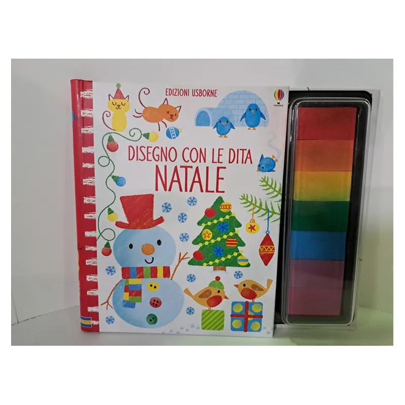 Libro DISEGNO CON LE DITA NATALE