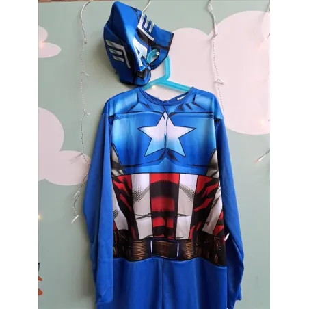 Vestito Carnevale Captain America 6/8 A