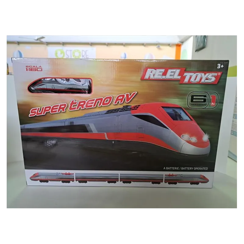 Treno - Super Treno AV Pista 1:60 RE.EL TOYS