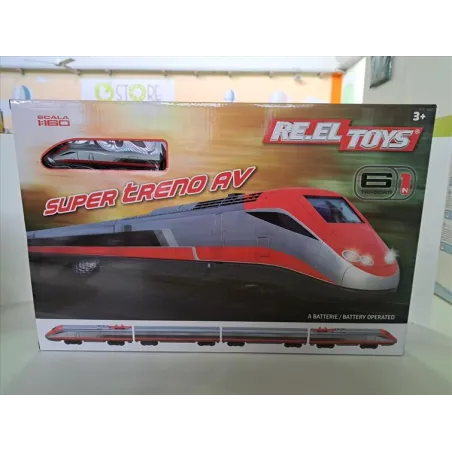 Treno - Super Treno AV Pista 1:60 RE.EL TOYS