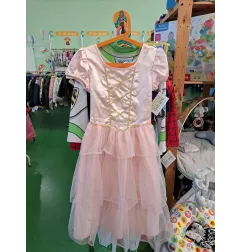 Vestito Carnevale Principessa Rosa 6/7 A