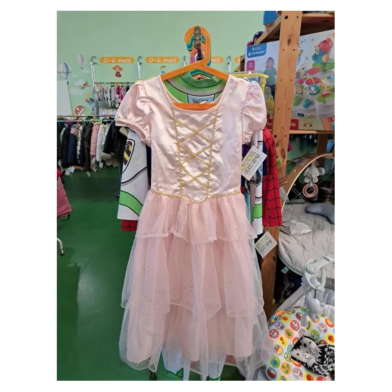 Vestito Carnevale Principessa Rosa 6/7 A