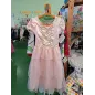 Vestito Carnevale Principessa Rosa 6/7 A