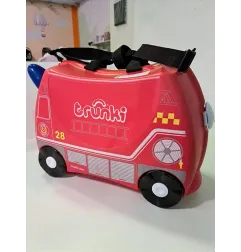 Trunki Valigia Cavalcabile per Bambini Pompieri