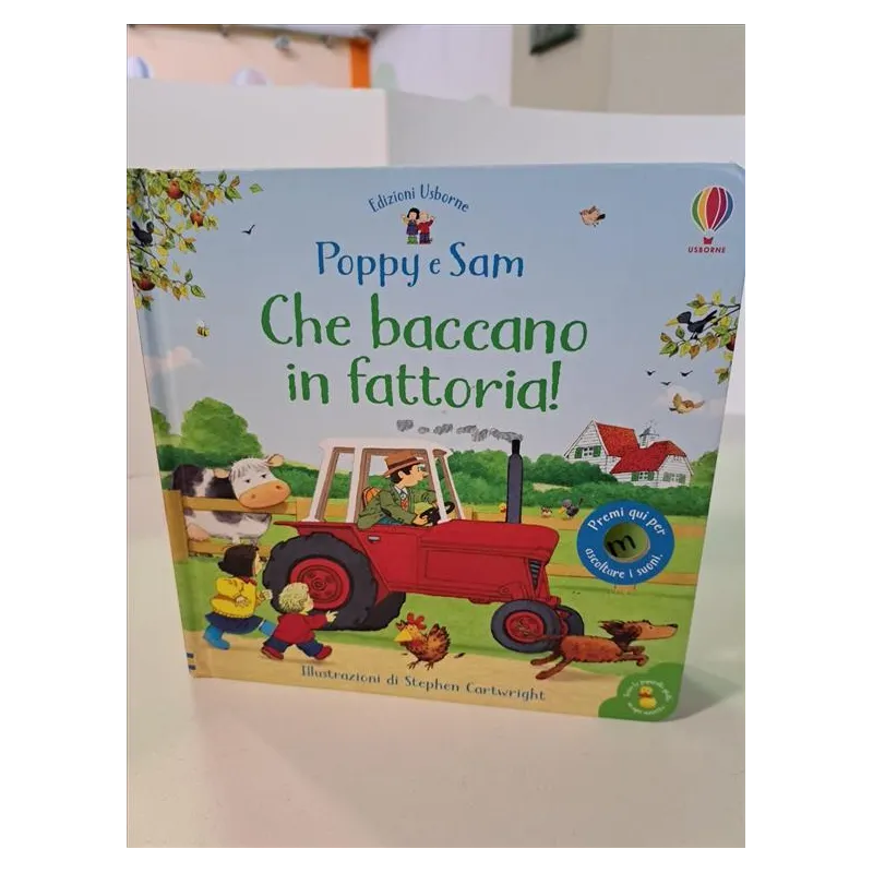 Libro Poppy e Sam Che Baccano In Fattoria (da Cambiare Pile)