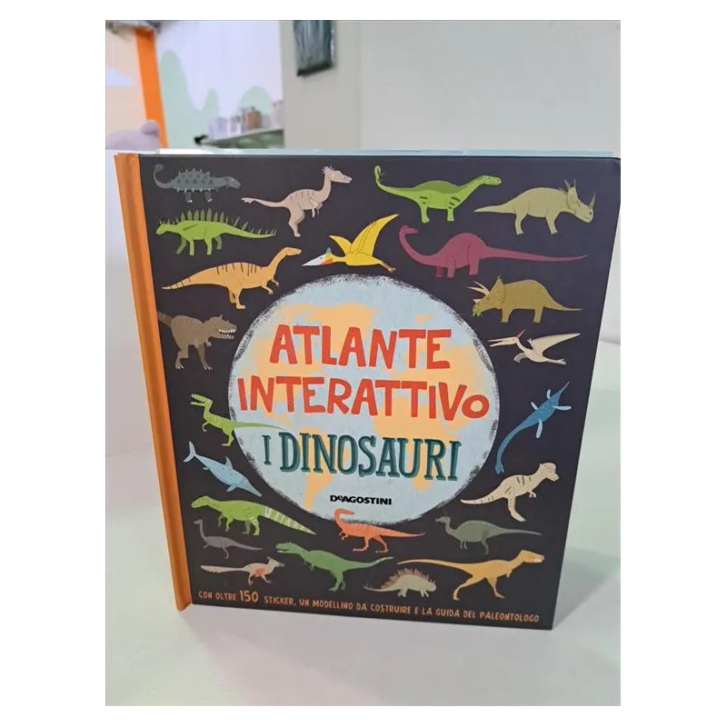 Libro Atlante Interattivo Dei Dinosauri