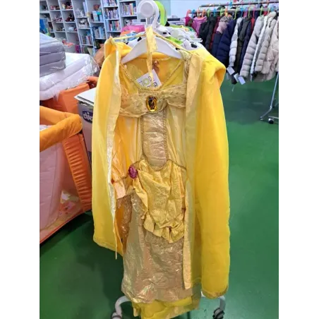 Vestito Carnevale Principessa Belle Di La Bella e La Bestia 5/7 A