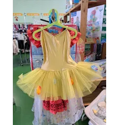 Vestito Carnevale Tutà A Fiori 4/6 A