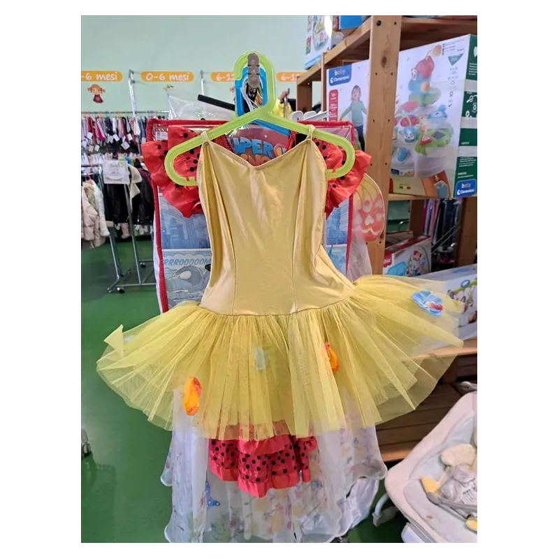 Vestito Carnevale Tutà A Fiori 4/6 A