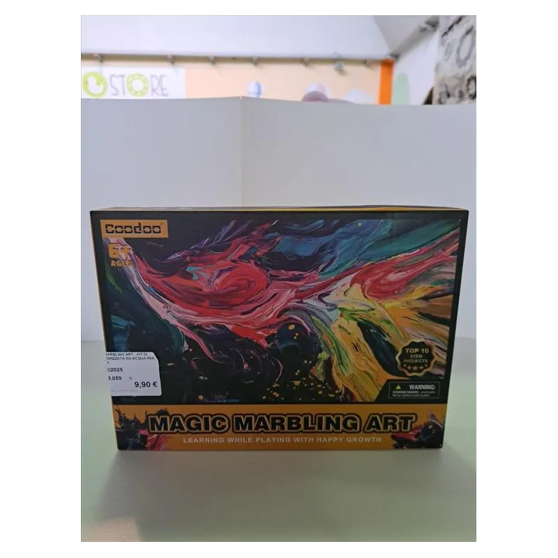 Gioco Magic Marbling Art - Kit di Pittura Marmorizzata ad Acqua Per Bambini Nuovo