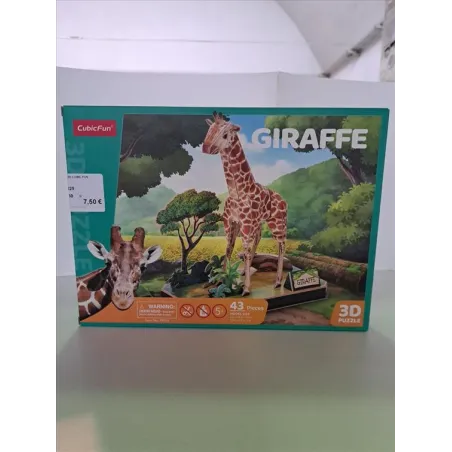 Cubicfun Puzzle 3d Cubic Fun Giraffe (43 pezzi)