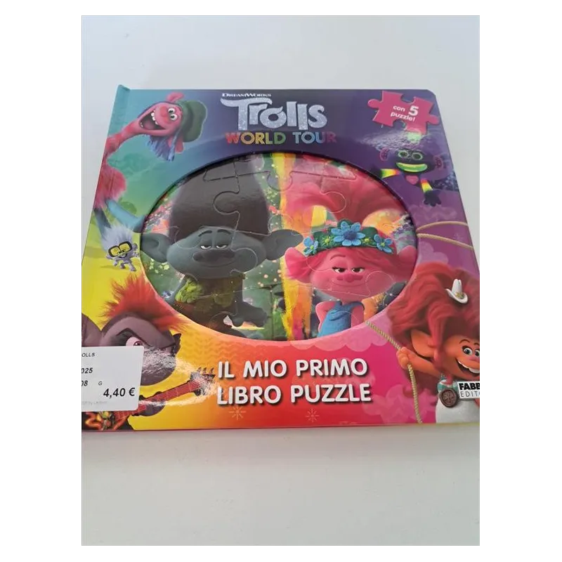 Libro Puzzle Trolls