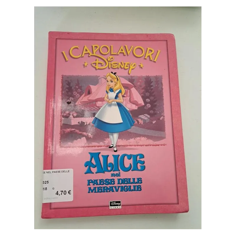 Libro Disney Alice Nel Paese Delle Meraviglie