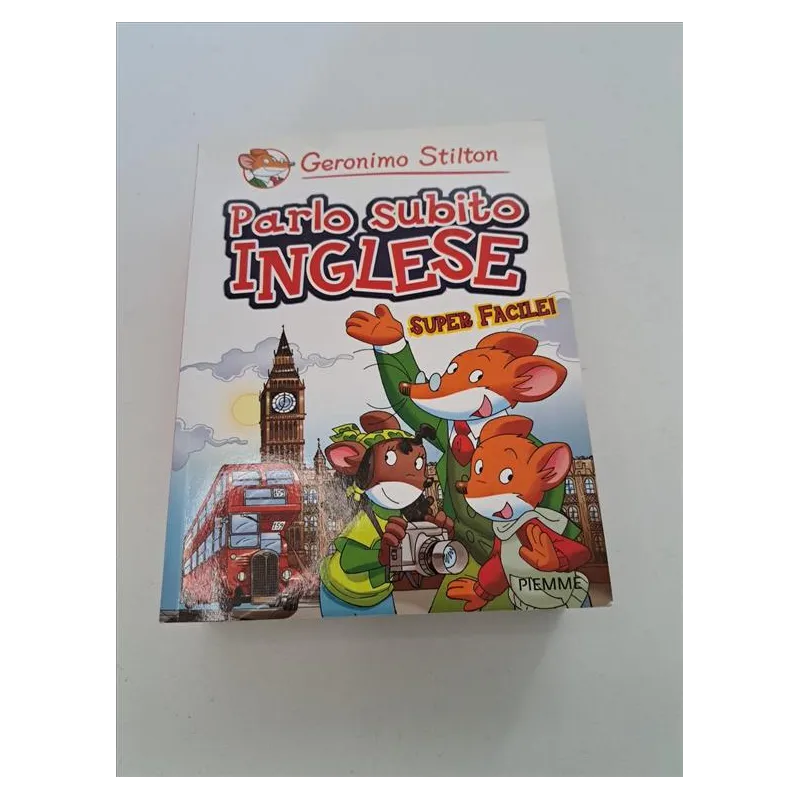 Libro Parlo Subito Inglese Geronimo Stilton