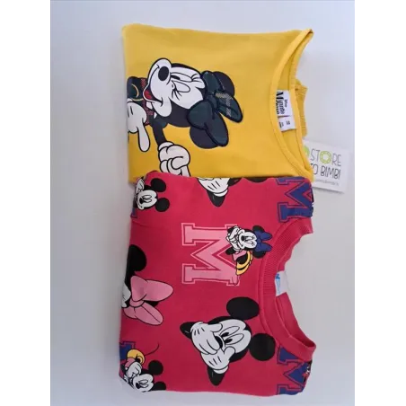 Maglia (macchietta Su Manica) + Felpa Minnie 4/5 A (2 Pz)