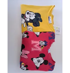 Maglia (macchietta Su Manica) + Felpa Minnie 4/5 A (2 Pz)