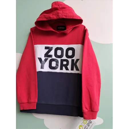 Felpa Blu e Rossa Zooyork 10 A