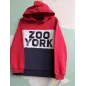 Felpa Blu e Rossa Zooyork 10 A