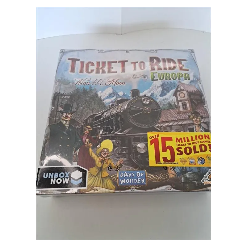 Gioco TICKET TO RIDE EUROPA - NUOVO