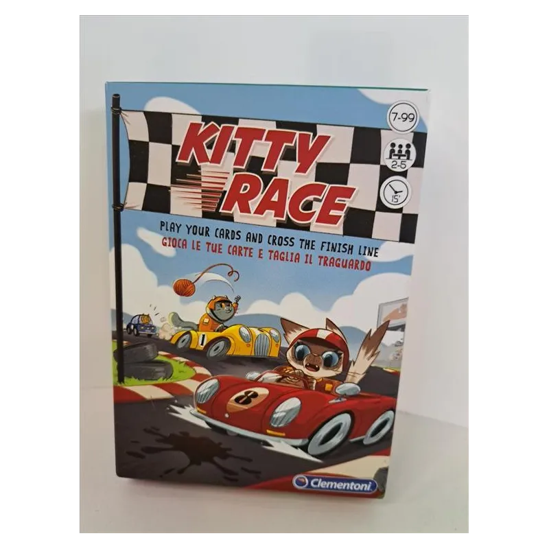 Gioco Clementoni KITTY RACE - NUOVO