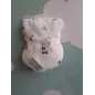 Coperta Nuova Bianca Cuoricini Coperta Nuova Bianca Cuoricini
