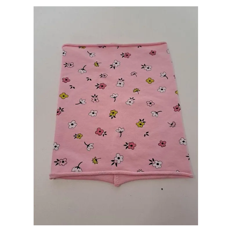 Scaldacollo Rosa Con Fiori