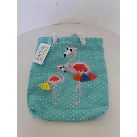 Borsa Spiaggia Pellicano Rosa