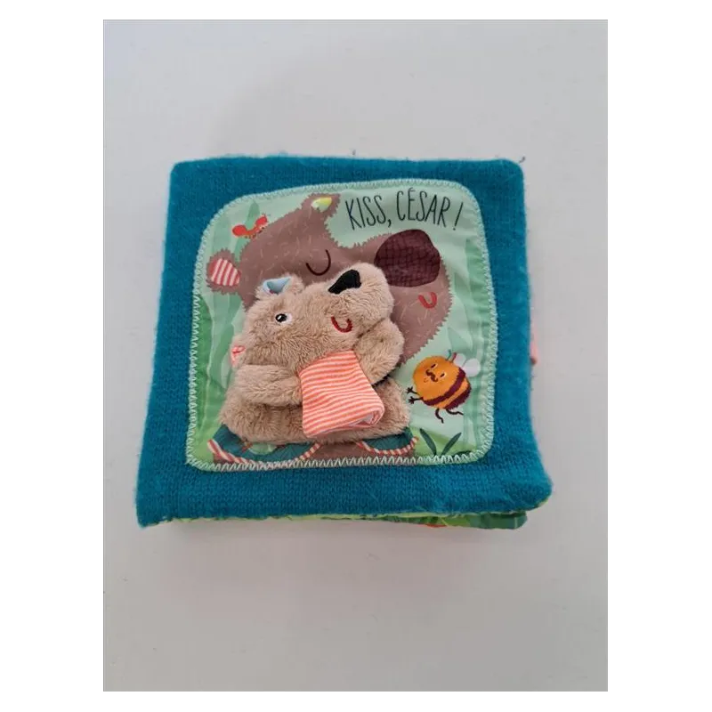 Libro Tattile Lilliputiens Con Marionetta Da Dito