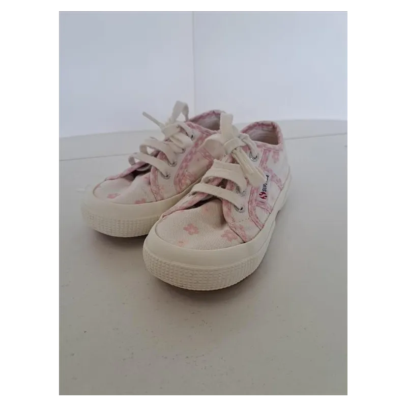 Scarpe Superga Rosa Fiorellini N 26