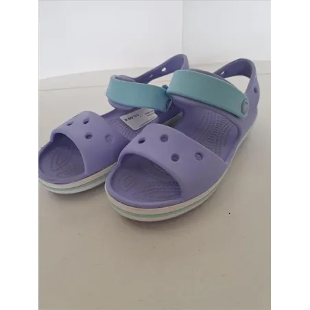 Sandali Crocs J1 Lilla Azzurri N 32/33