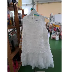 Vestito Bianco Mayoral 10 A