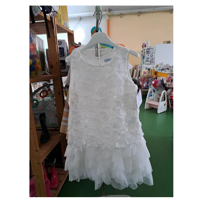 Vestito Bianco Mayoral 10 A