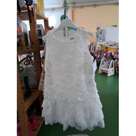Vestito Bianco Mayoral 10 A