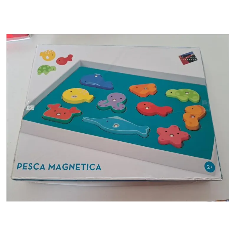 Gioco Pesca Magnetica In Legno