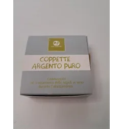 Coppette In Argento Puro Nati Naturali