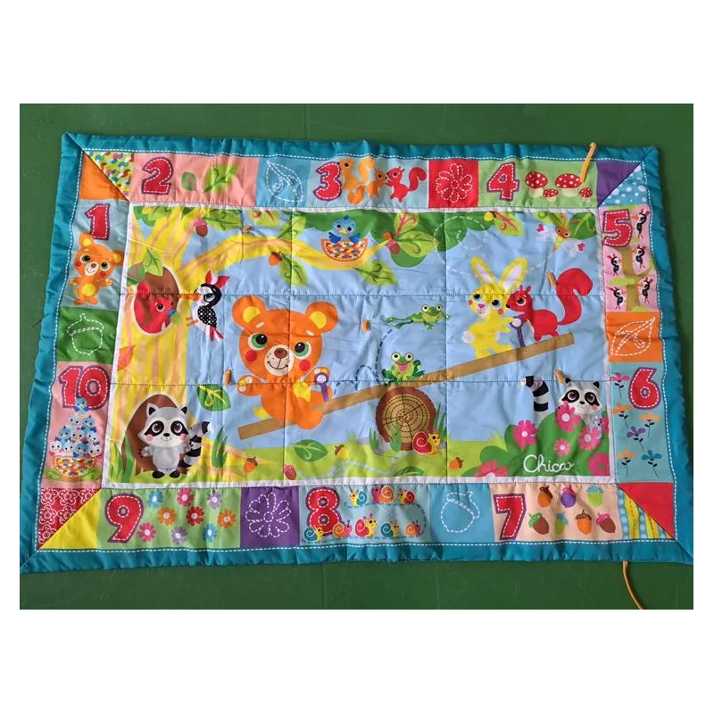 Tappeto Gioco Chicco Animali Della Forsta 135 x 90 cm Tappeto Gioco Chicco Animali Della Forsta 135 x 90 cm