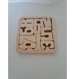 Puzzle a Incastri In Legno