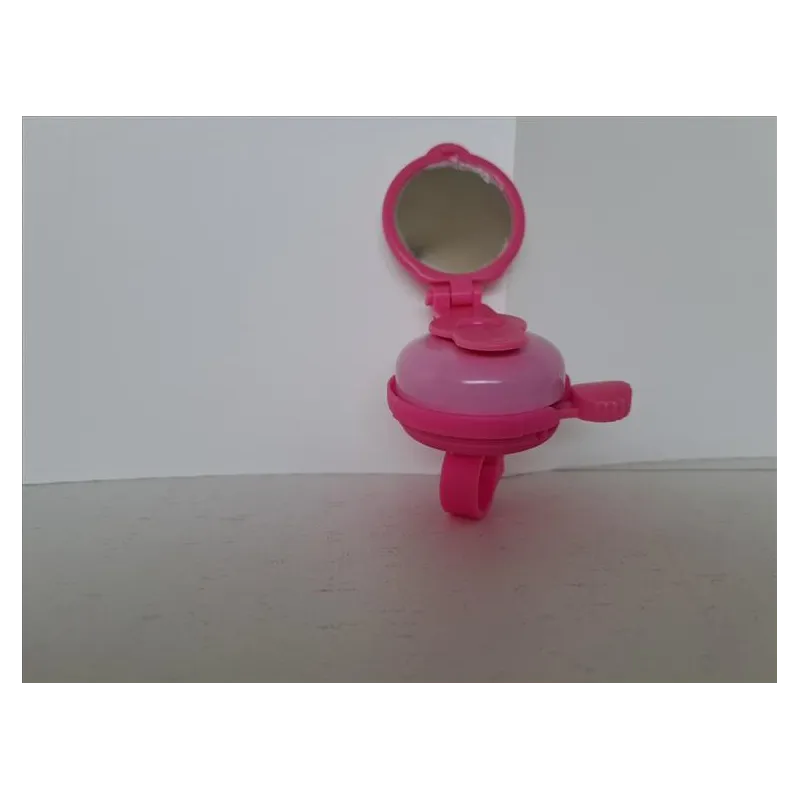 Campanello Bicicletta Rosa Con Specchietto