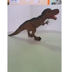 T Rex Che Cammina, Ruggisce e Si Illuminano Gli Occhi