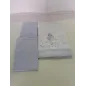 Completo Navicella Bianco e Azzurro Orsetto