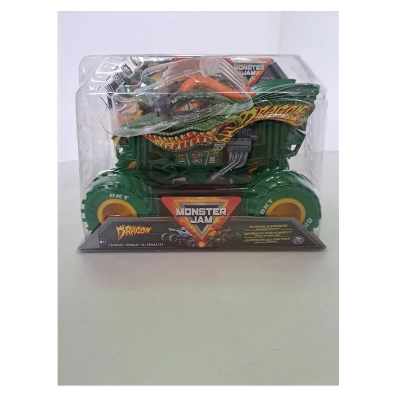 Monster Truck Dinosauro Verde