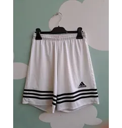 Pantaloncini Bianchi Adidas 10/12 A