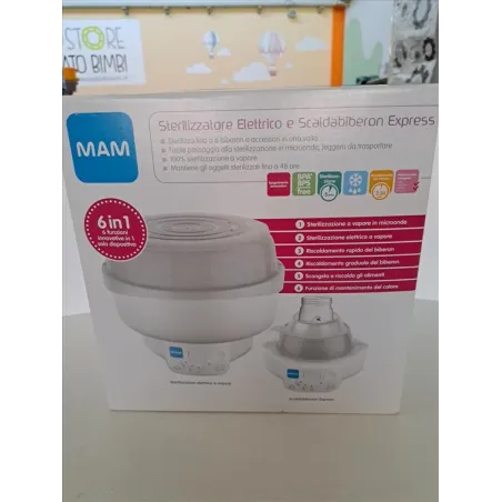 Sterilizzatore Elettrico e Scaldabiberon Express MAM