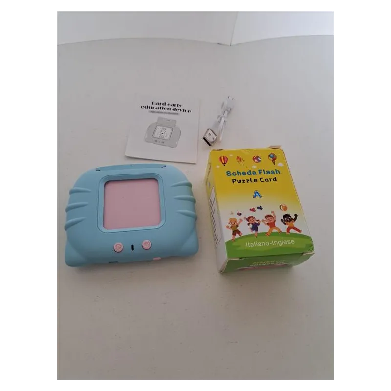 Gioco Italiano / Inglese Con Flash Card