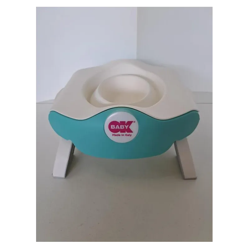 OKBABY Roady - Vasino e Riduttore WC per Bambini Pieghevole Azzurro