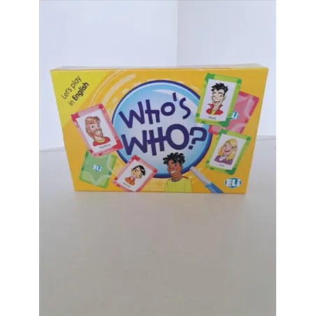 Gioco Indovina Chi In Inglese Who's Who Nuovo