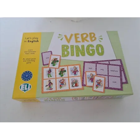 Gioco In Inglese Verb Bingo Nuovo